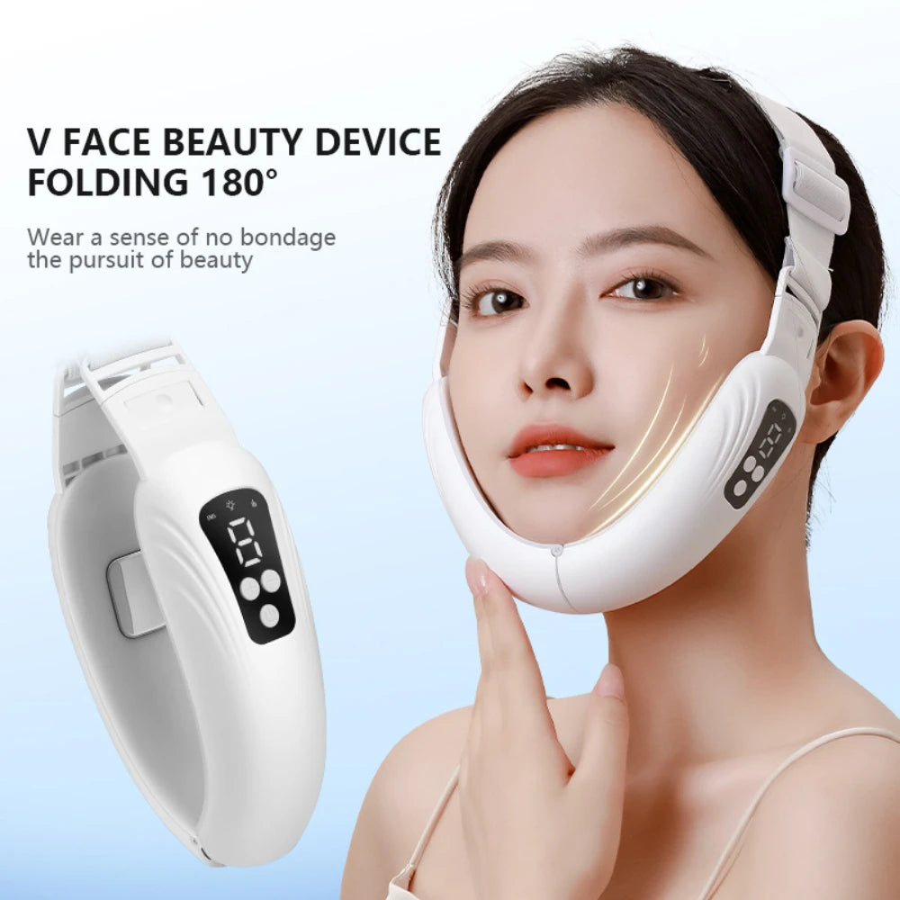 EMS Electric Facial Massager Face Slimming Machine V Line